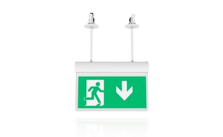 EXD BESA Suspended Architectural Suspended LED BESA exit sign