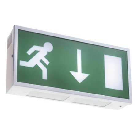 MetaLED Wall Mounted LED Exit Sign