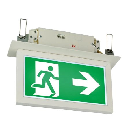 Mexodus Architectural LED Exit Sign (recessed and suspended)