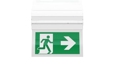 Surface Mounted Architectural LED exit sign